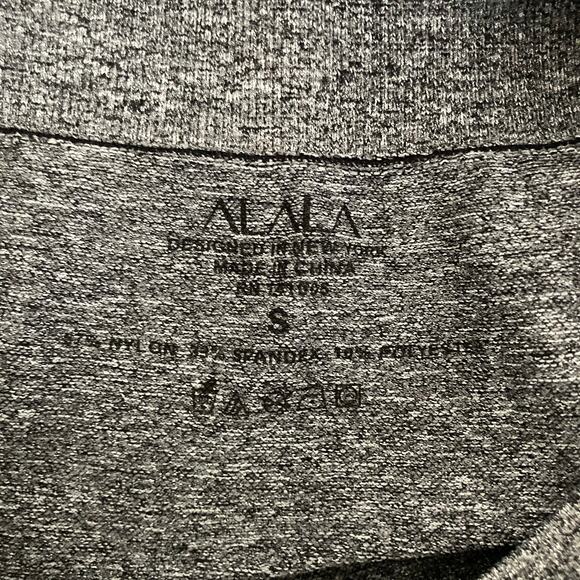 Alala Gray Seamless Leggings Sz S - Picture 6 of 7